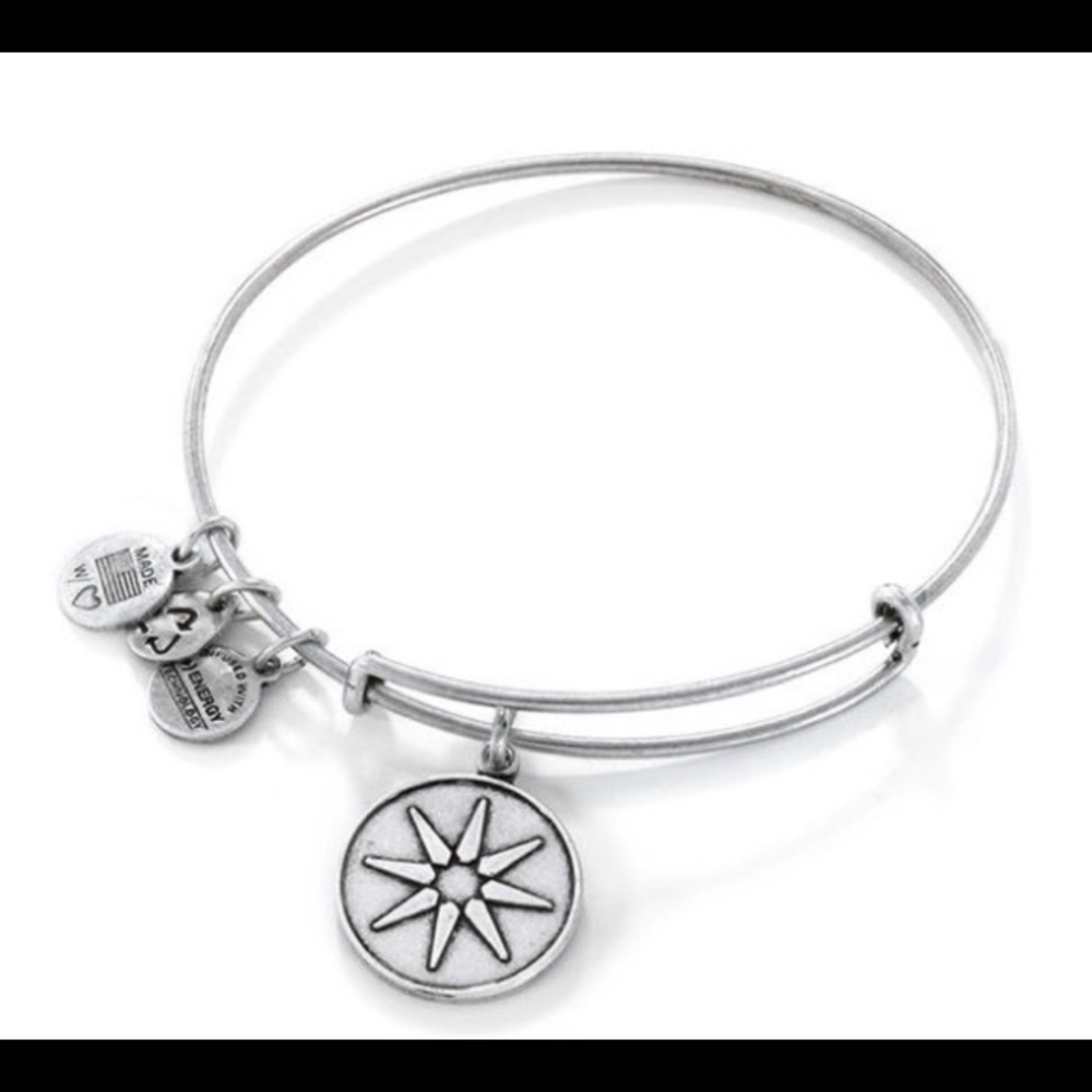 Alex and Ani Star of Venus Charm Bangle